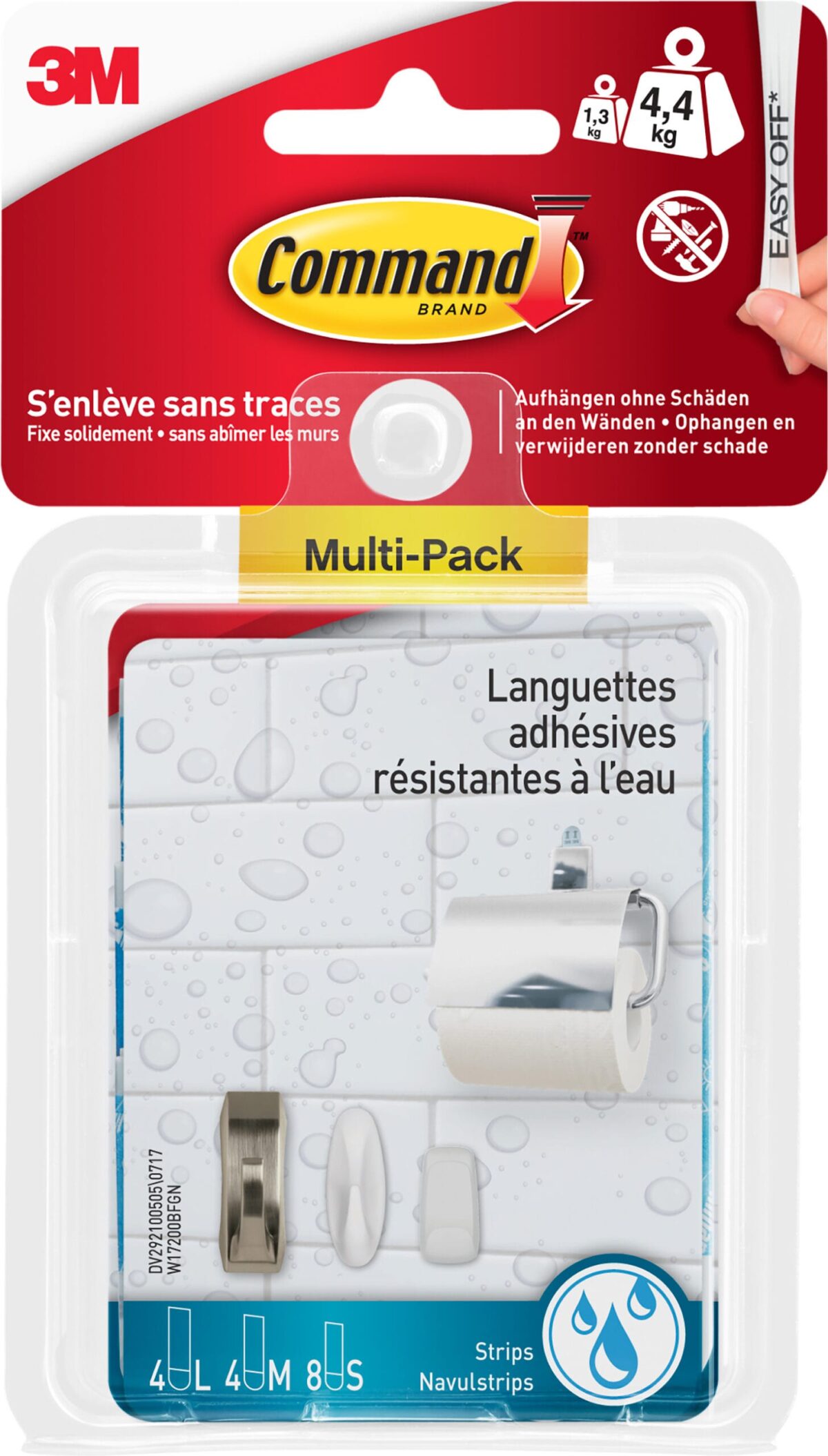 3M Command Strips wasserfest W17200 ass. 16 Stück – Hochwertig & günstig bei ShopDeca