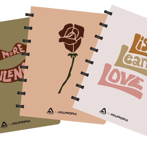 ADOC Ringbuch A5 3055.25 assortiert, kariert 144 Seiten