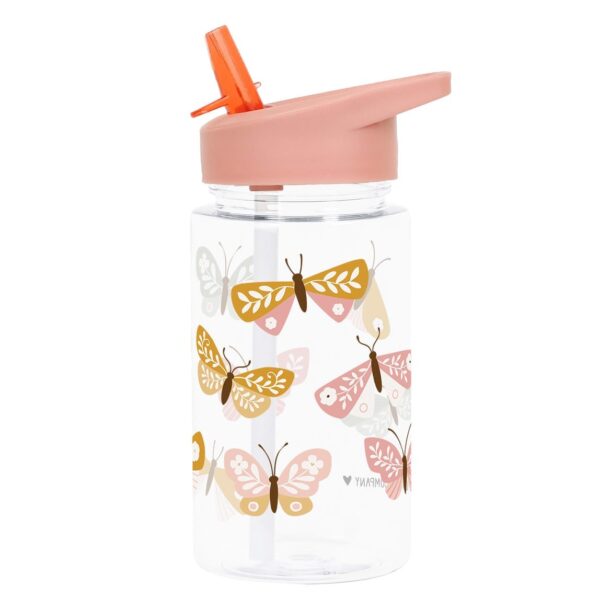 ALLC Trinkflasche Schmetterling DBBUPI43 rosa 7.3x16.5cm