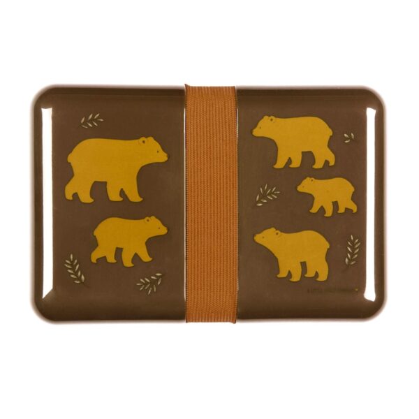 ALLC Lunchbox Bär SBBEBR48 braun 18x6x12cm