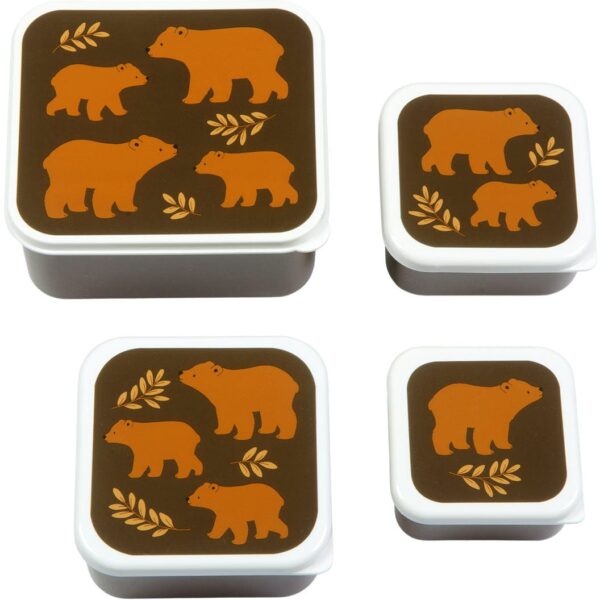 ALLC Lunch & snack box set SBSEBE43 Bears