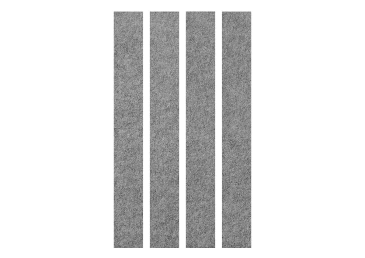 APOLLO Akustik-Wandpaneelen 200x25cm VAWP200/5 grau 4 Stück – Hochwertig & günstig bei ShopDeca