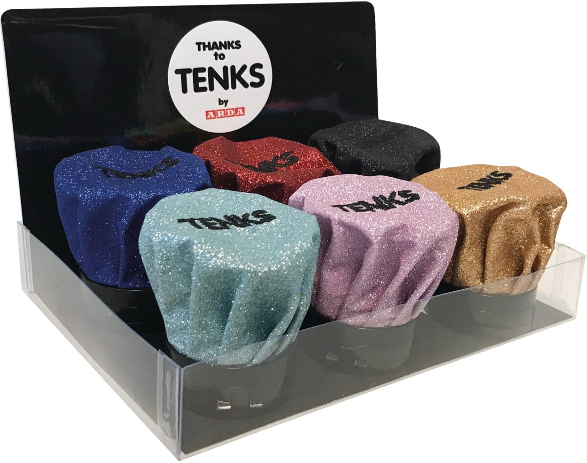 ARDA Dreifachspitzer TENKS Glitter TEK02SC 6 Stück – Hochwertig & günstig bei ShopDeca