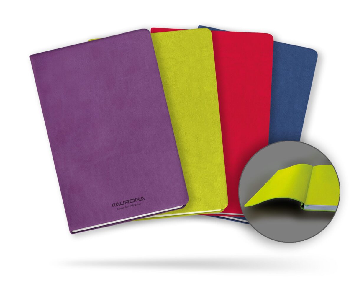 AURORA Notizbuch Softcover A5 2396CA assortiert, liniert 192 Seiten – Hochwertig & günstig bei ShopDeca
