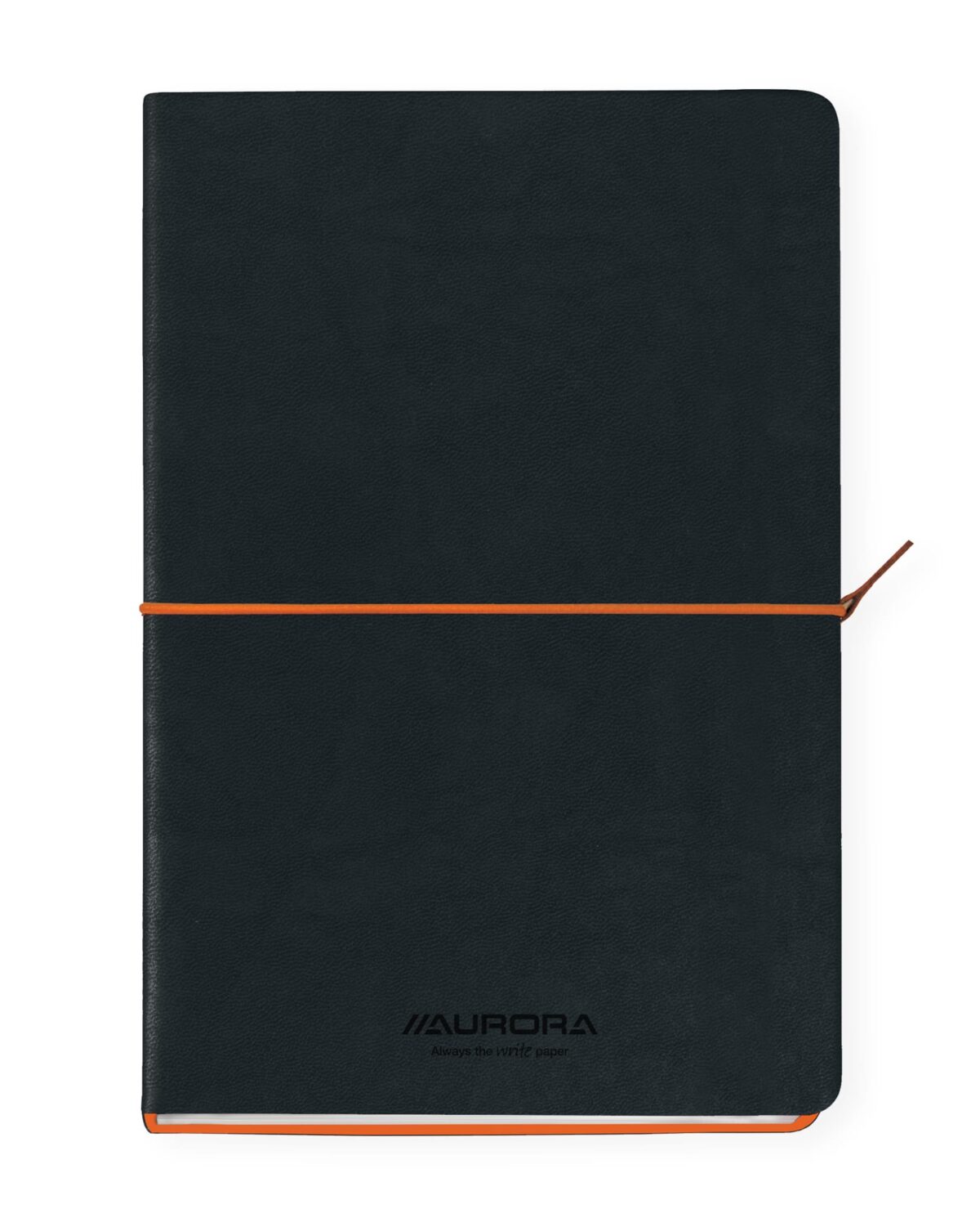AURORA Notizbuch Softcover A5 2396TESO schwarz/orange, liniert 192 S. – Hochwertig & günstig bei ShopDeca