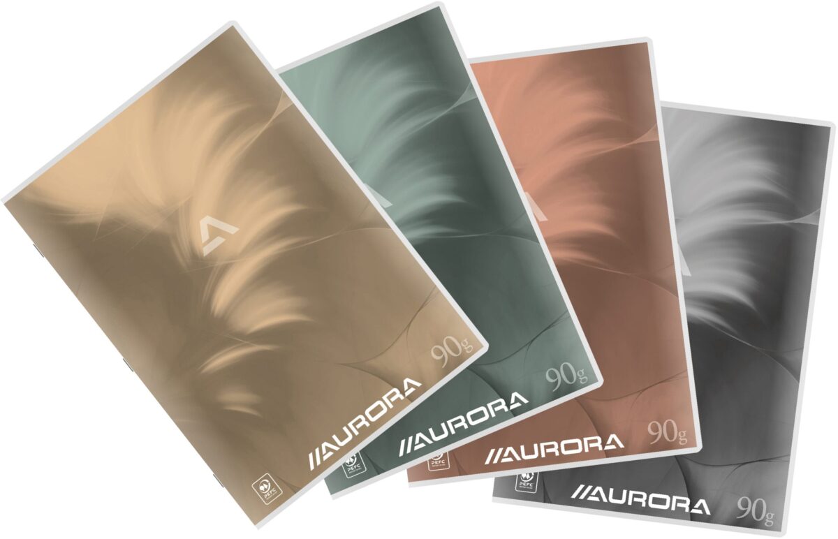 AURORA Notizbuch A4 60MQ10 kariert assortiert – Hochwertig & günstig bei ShopDeca