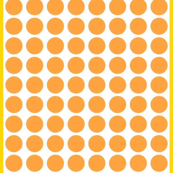 AVERY ZWECKFORM Markierungspunkte 8mm 3178Z orange 416 Stück