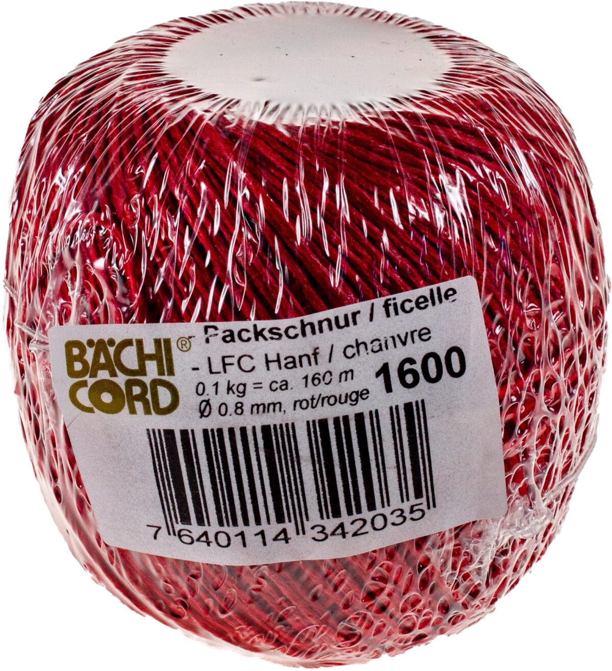 BAECHI Packschnur LFC rot 541016041 160m 0,8mm – Hochwertig & günstig bei ShopDeca