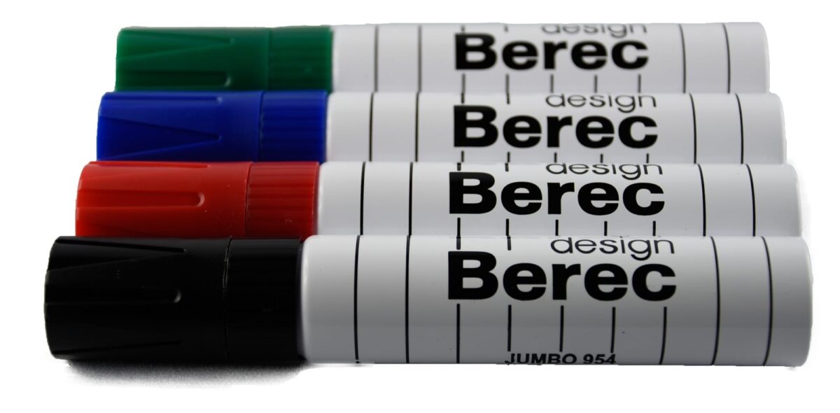 BEREC Whiteboard Marker 3-13mm 954.04.99 4er Etui extrabreit – Hochwertig & günstig bei ShopDeca