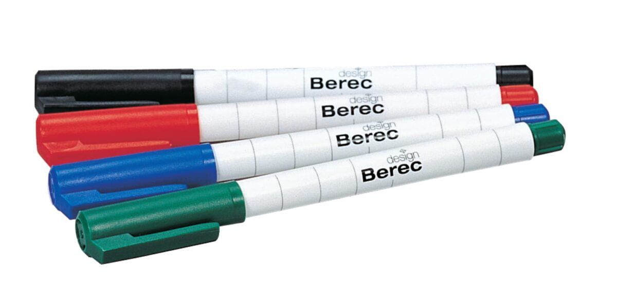 BEREC Whiteboard Marker schmal 1mm 956.04.99 4er Etui – Hochwertig & günstig bei ShopDeca