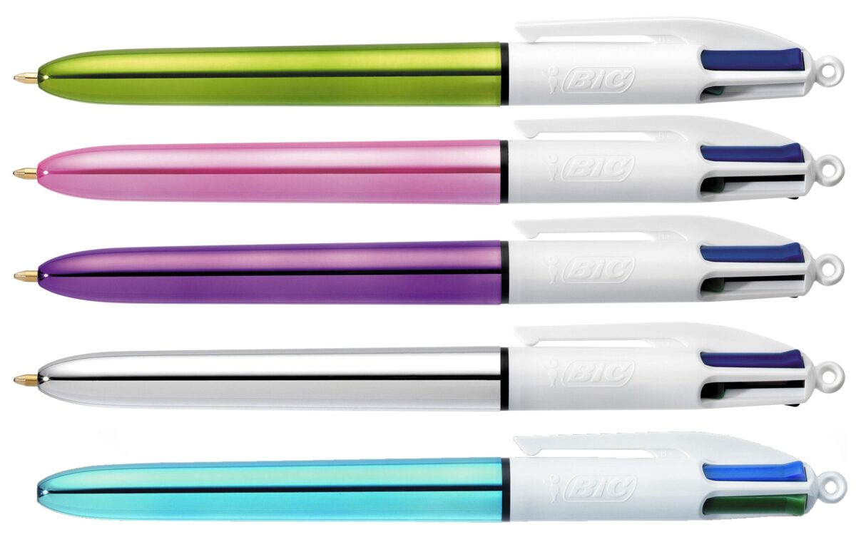 BIC Kugelschreiber Shine 1mm 902128 4-farbig, 20 Stück – Hochwertig & günstig bei ShopDeca