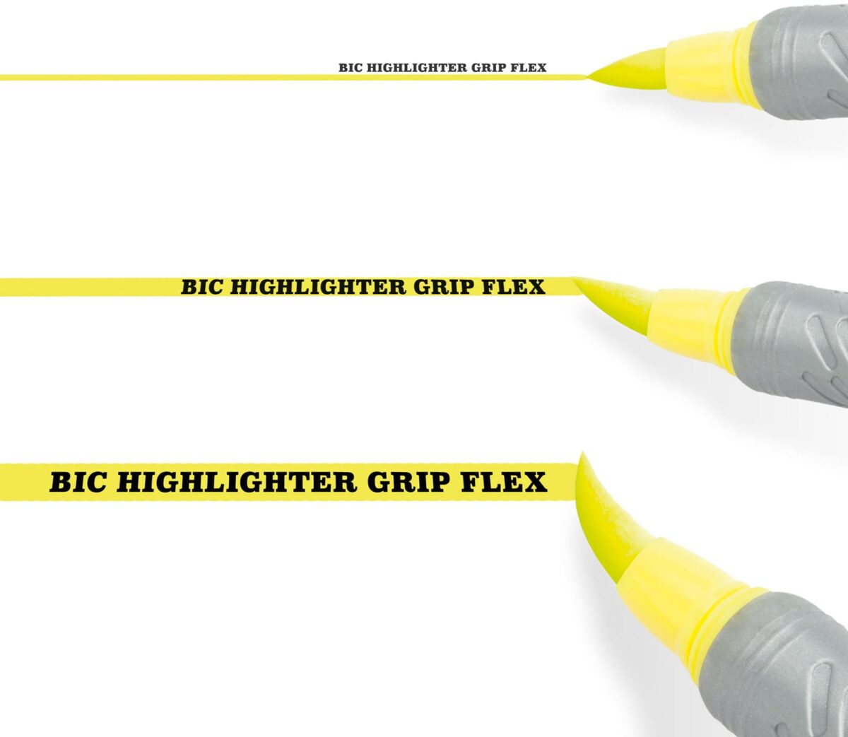 BIC Highlighter Flex 950470 assortiert 4 Stk – Hochwertig & günstig bei ShopDeca