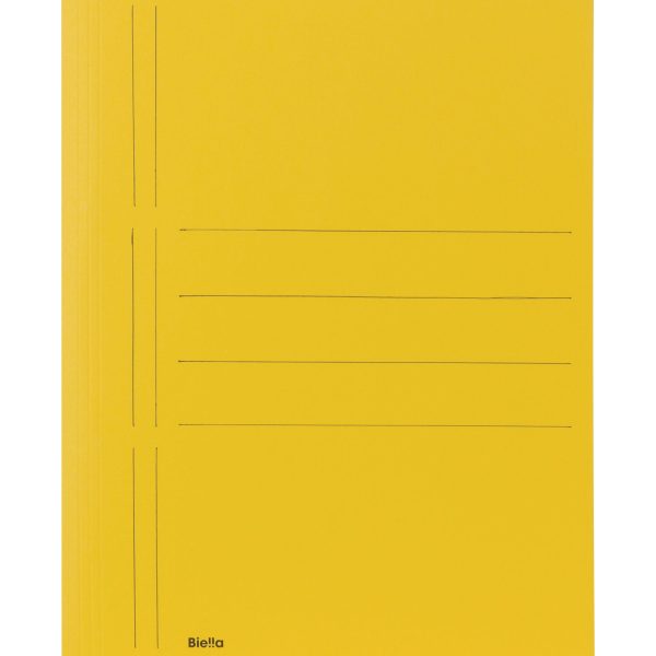 BIELLA Schnellhefter Recycolor 16643020U Spiralmechanik, gelb