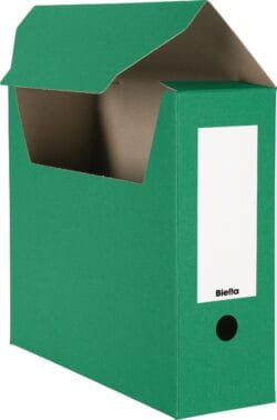 BIELLA Archivschachtel A4 26341030U grün 27.8x10x32.3cm 10 Stk.