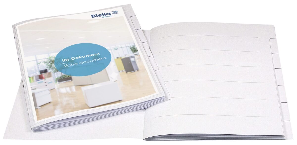BIELLA Ordnungsmappe Orga-File A4 32440601U weiss, 6-teilig, Sichttasche – Hochwertig & günstig bei ShopDeca