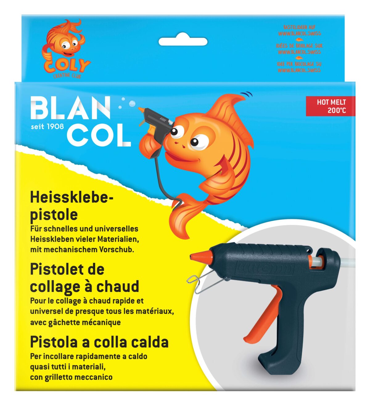 BLANCOL Heissklebepistole 32405 PROFI mit 2 Stick – Hochwertig & günstig bei ShopDeca