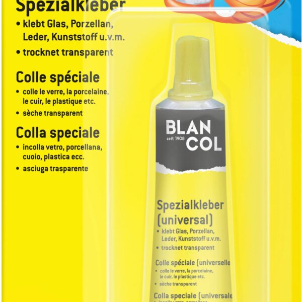 BLANCOL Spezialkleber 30g 32418 Glas, Porzellan, Leder