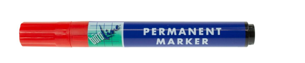 BÜROLINE Permanent Marker 1-4mm 222255 rot – Hochwertig & günstig bei ShopDeca