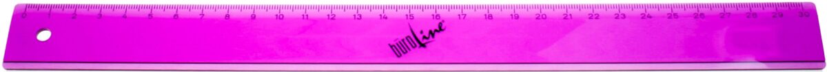 BÜROLINE Massstab 30cm 375939 violett/transparent – Hochwertig & günstig bei ShopDeca