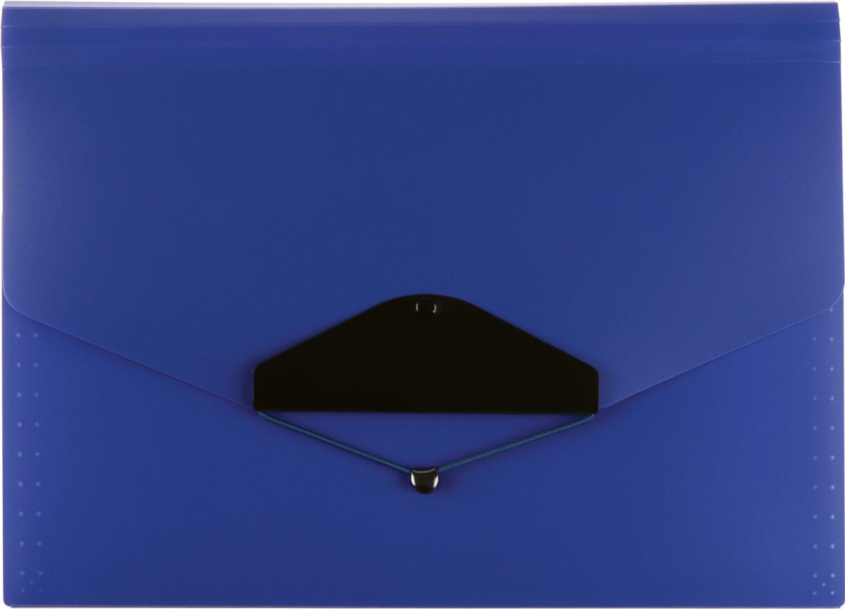 BÜROLINE Fächermappe A4 663291 blau 12-teilig – Hochwertig & günstig bei ShopDeca