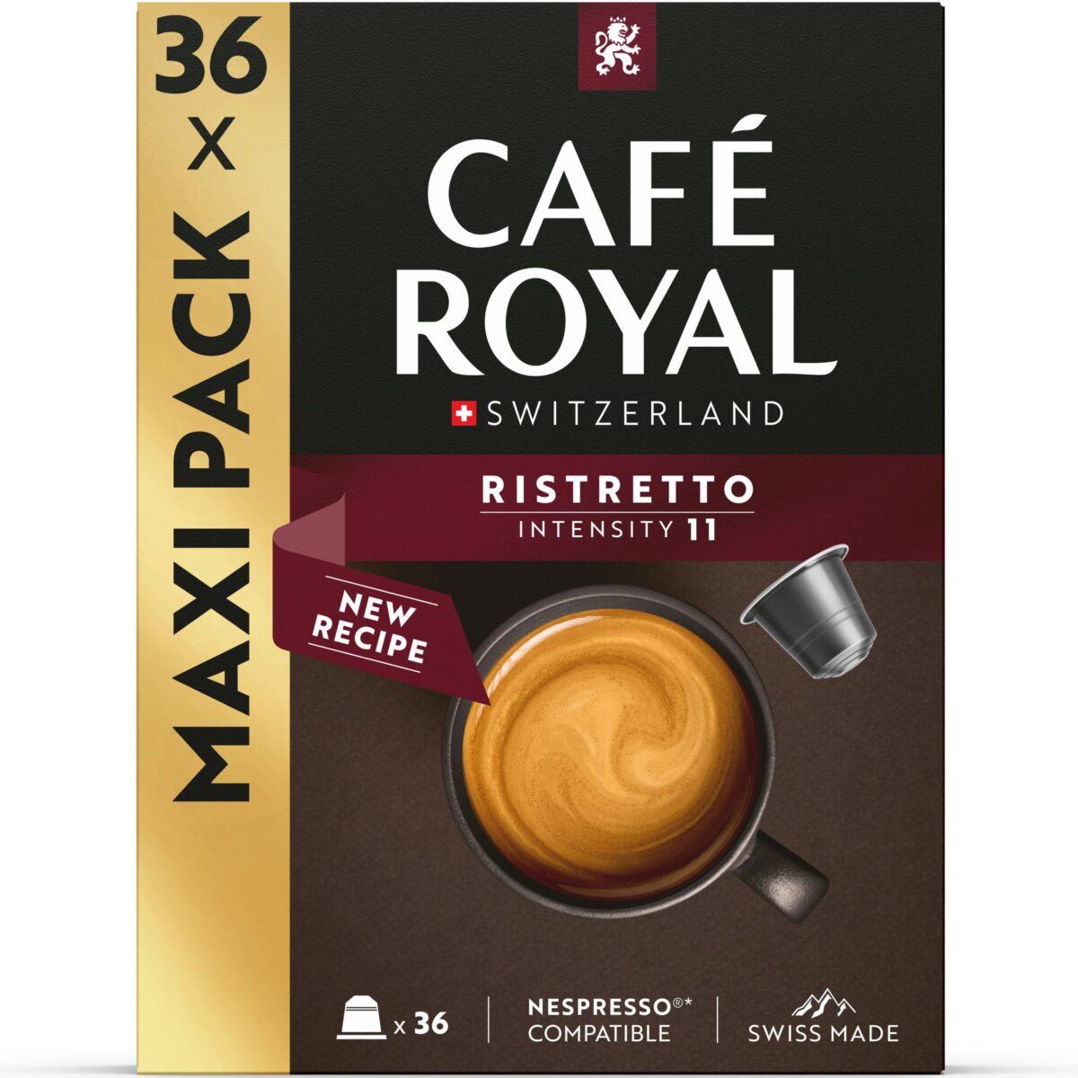 CAFE ROYAL Kaffeekapseln Alu 10172798 Ristretto 36 Stk. – Hochwertig & günstig bei ShopDeca