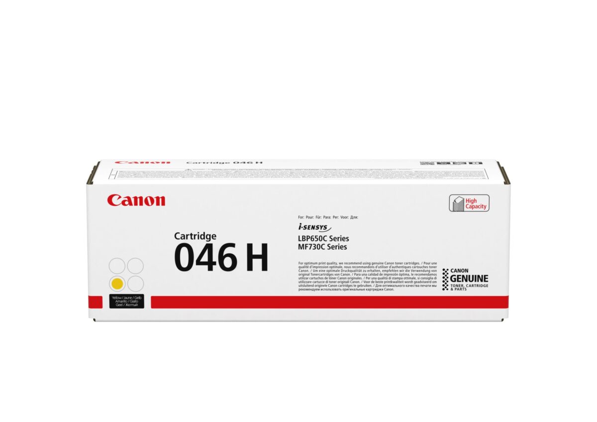 CANON Toner-Modul 046 H yellow 1251C002 LBP653Cdw/654Cx 5000 Seiten – Hochwertig & günstig bei ShopDeca