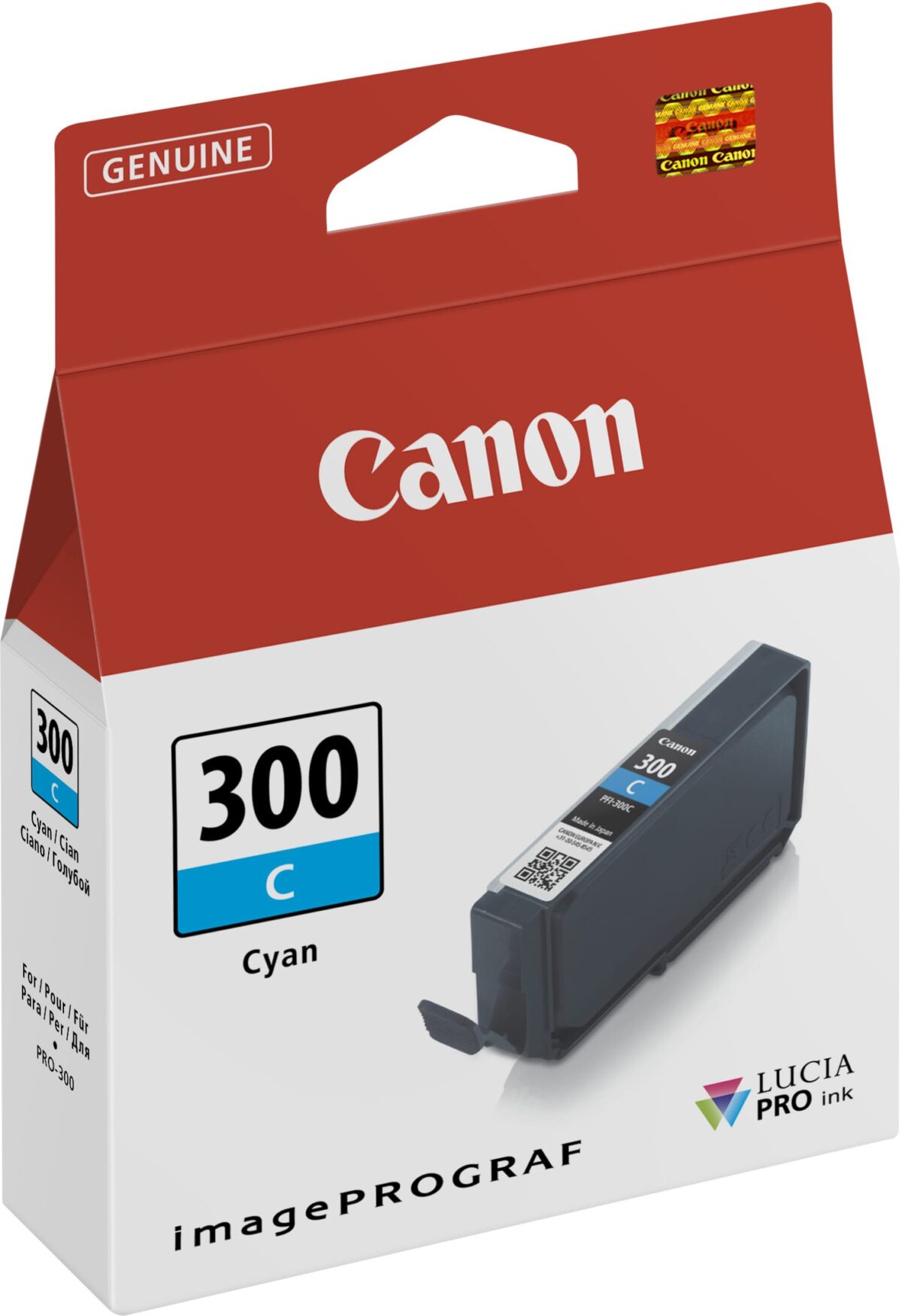 CANON Tintenpatrone cyan PFI-300C iPF PRO-300 14.4ml – Hochwertig & günstig bei ShopDeca