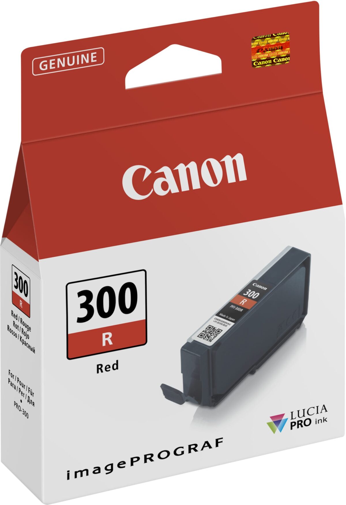 CANON Tintenpatrone rot PFI-300R iPF PRO-300 14.4ml – Hochwertig & günstig bei ShopDeca
