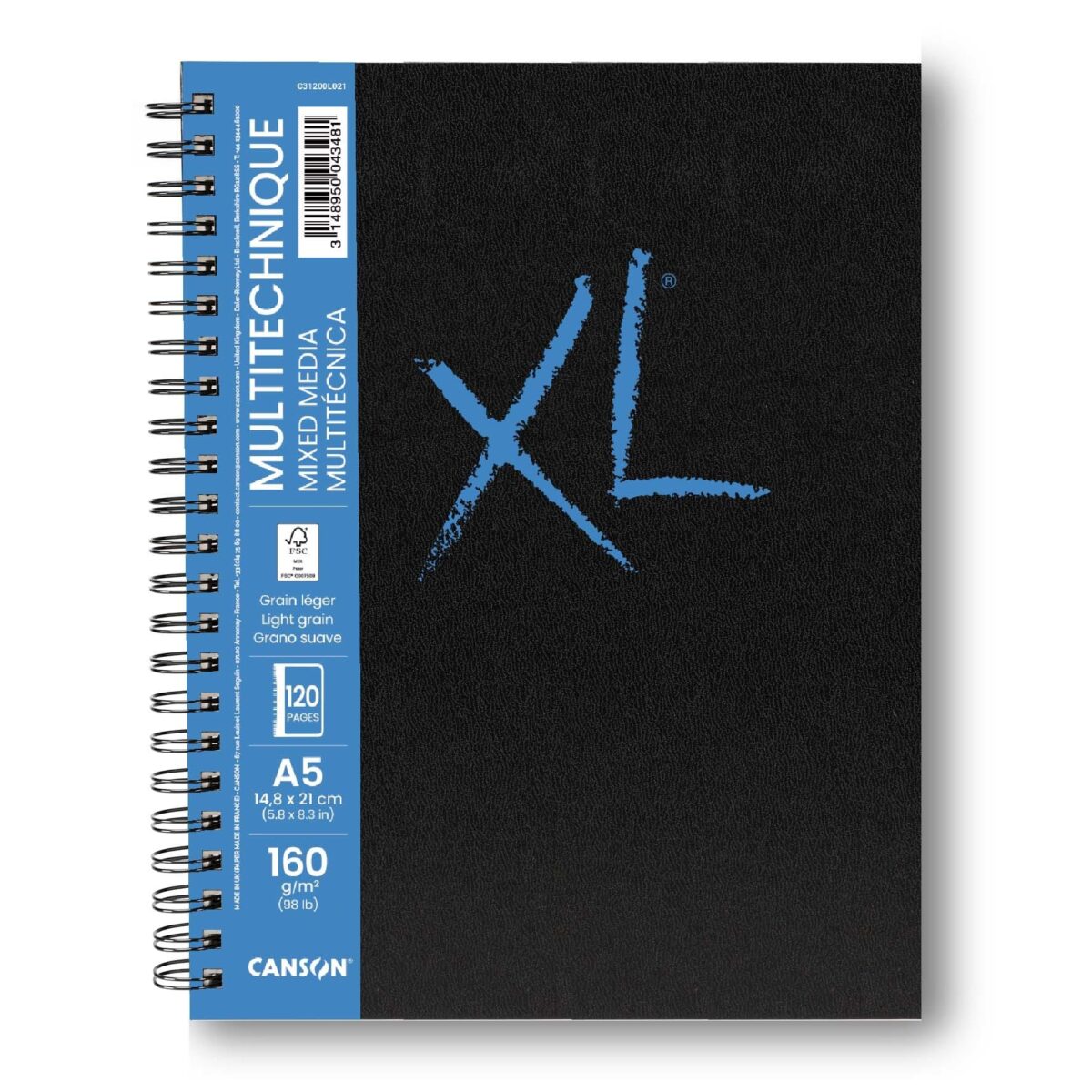 CANSON XL Mixed Media Book A5 31200L021 120 Blatt, weiss, 160g – Hochwertig & günstig bei ShopDeca