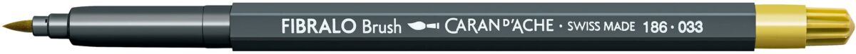 CARAN D'ACHE Classic Fibralo Brush 186.033 goldocker – Hochwertig & günstig bei ShopDeca