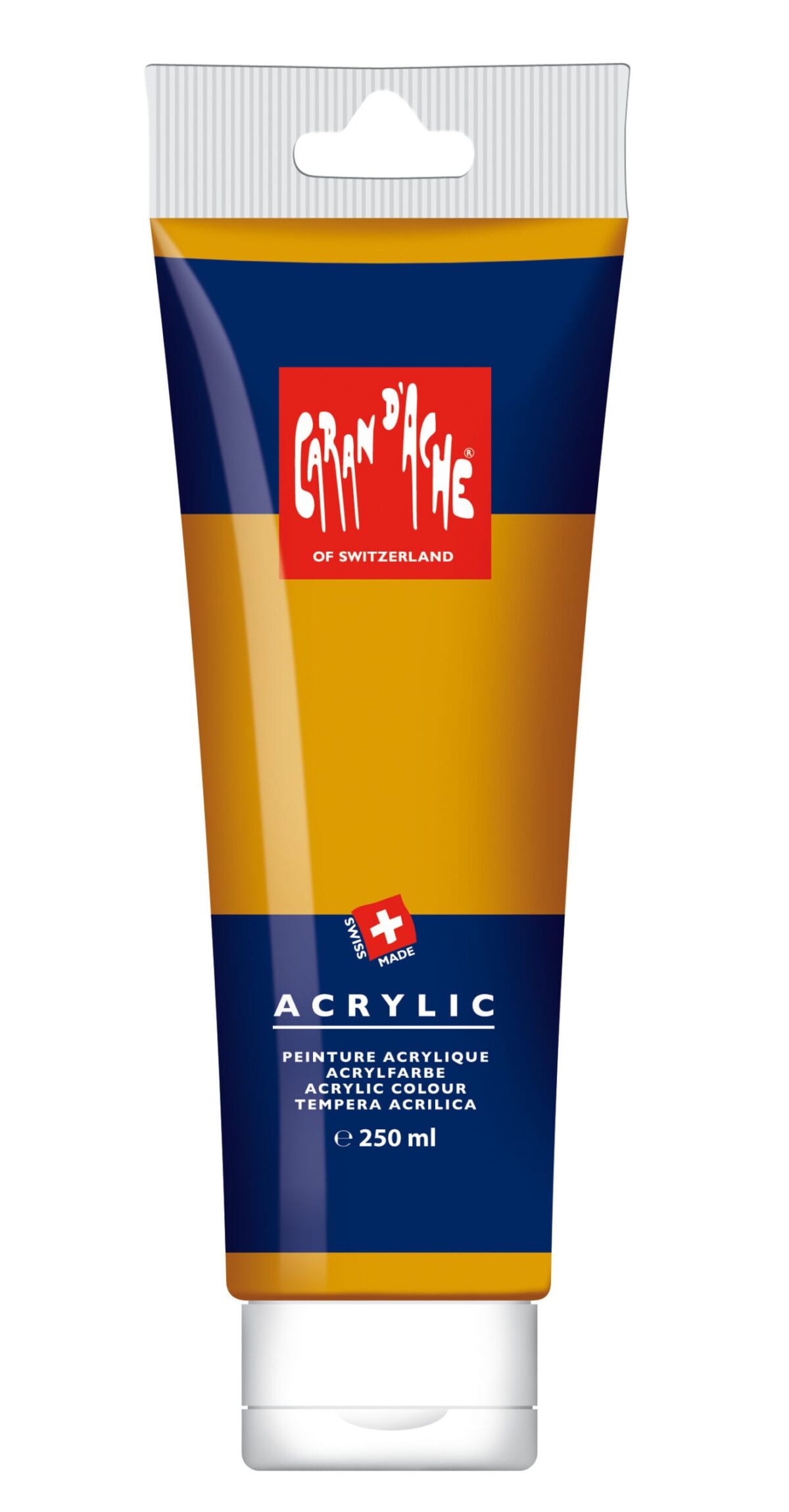 CARAN D'ACHE Acrylfarbe 250ml 2810.035 ocker – Hochwertig & günstig bei ShopDeca