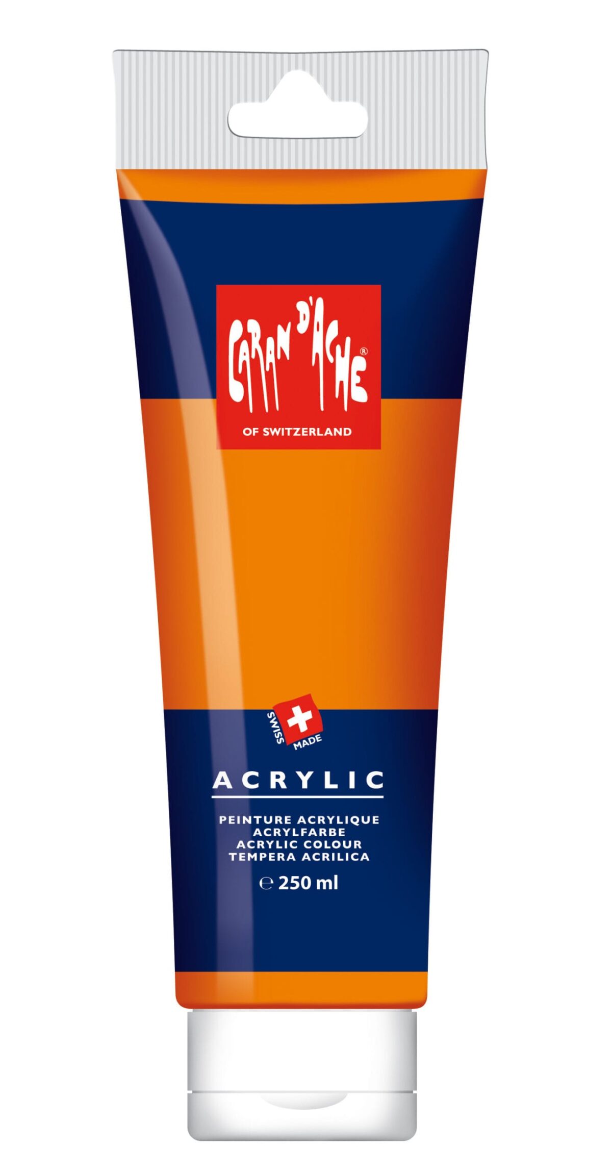 CARAN D'ACHE Acrylfarbe 250ml 2810.050 orange – Hochwertig & günstig bei ShopDeca
