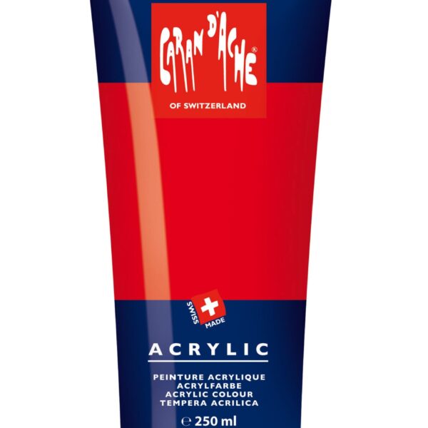 CARAN D'ACHE Acrylfarbe 250ml 2810.060 zinnober