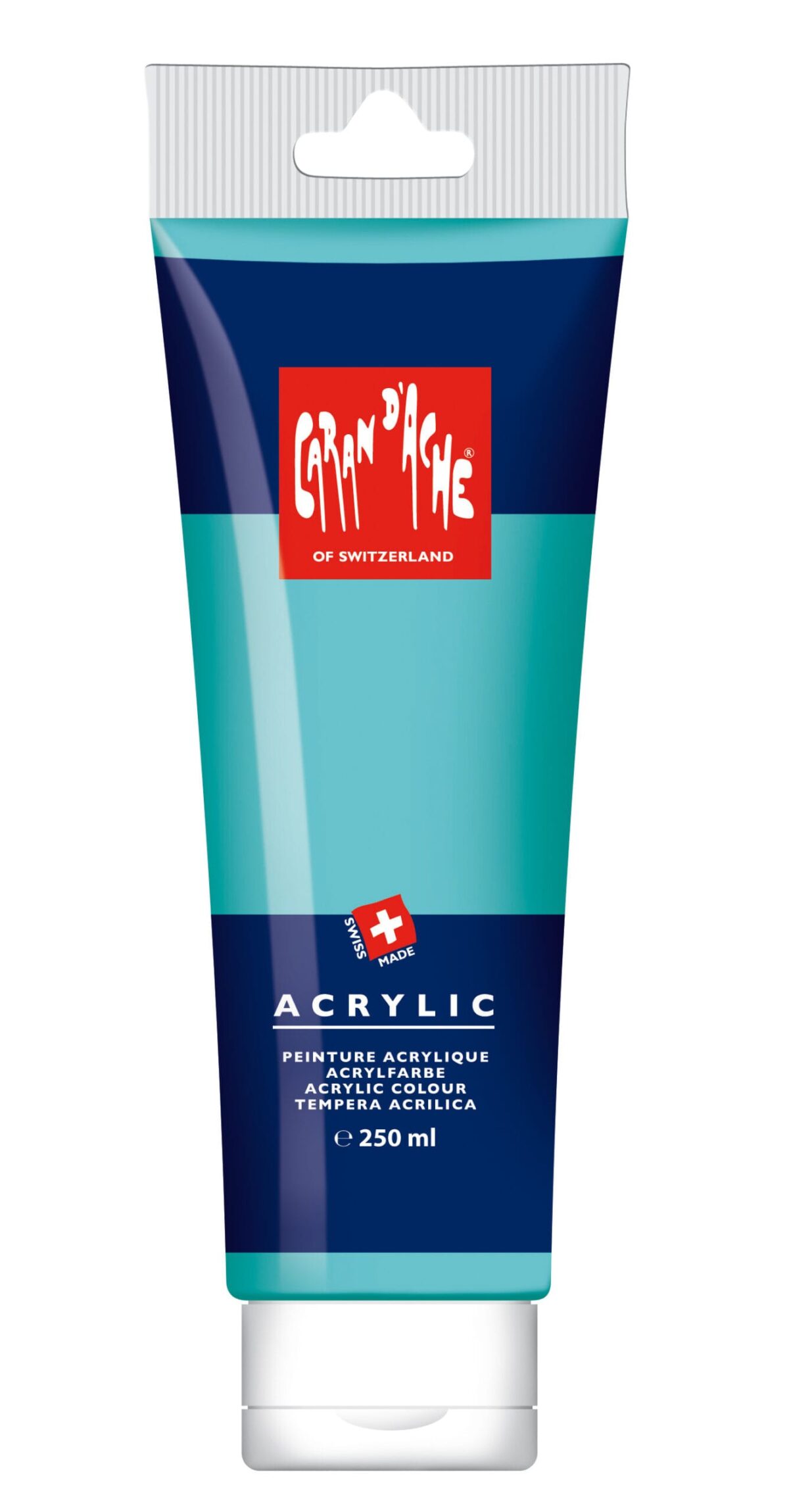 CARAN D'ACHE Acrylfarbe 250ml 2810.171 türkis – Hochwertig & günstig bei ShopDeca
