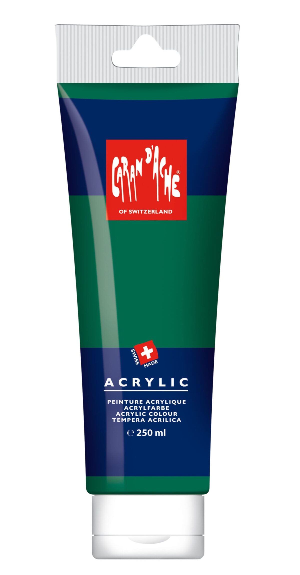 CARAN D'ACHE Acrylfarbe 250ml 2810.210 smaragd – Hochwertig & günstig bei ShopDeca