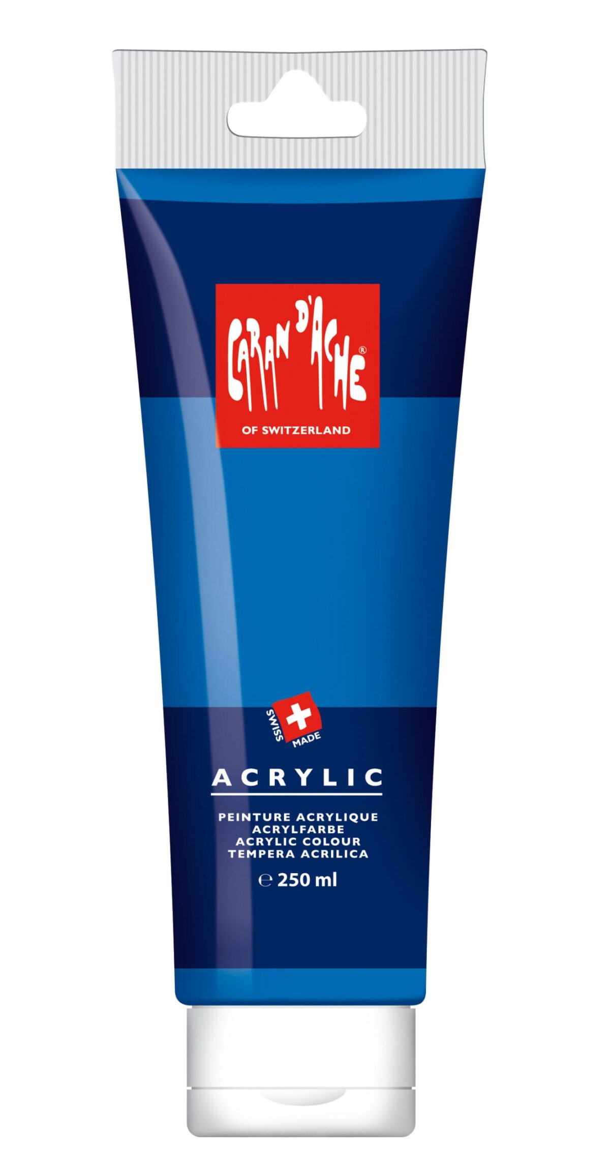 CARAN D'ACHE Acrylfarbe 250ml 2813.170 cyan – Hochwertig & günstig bei ShopDeca