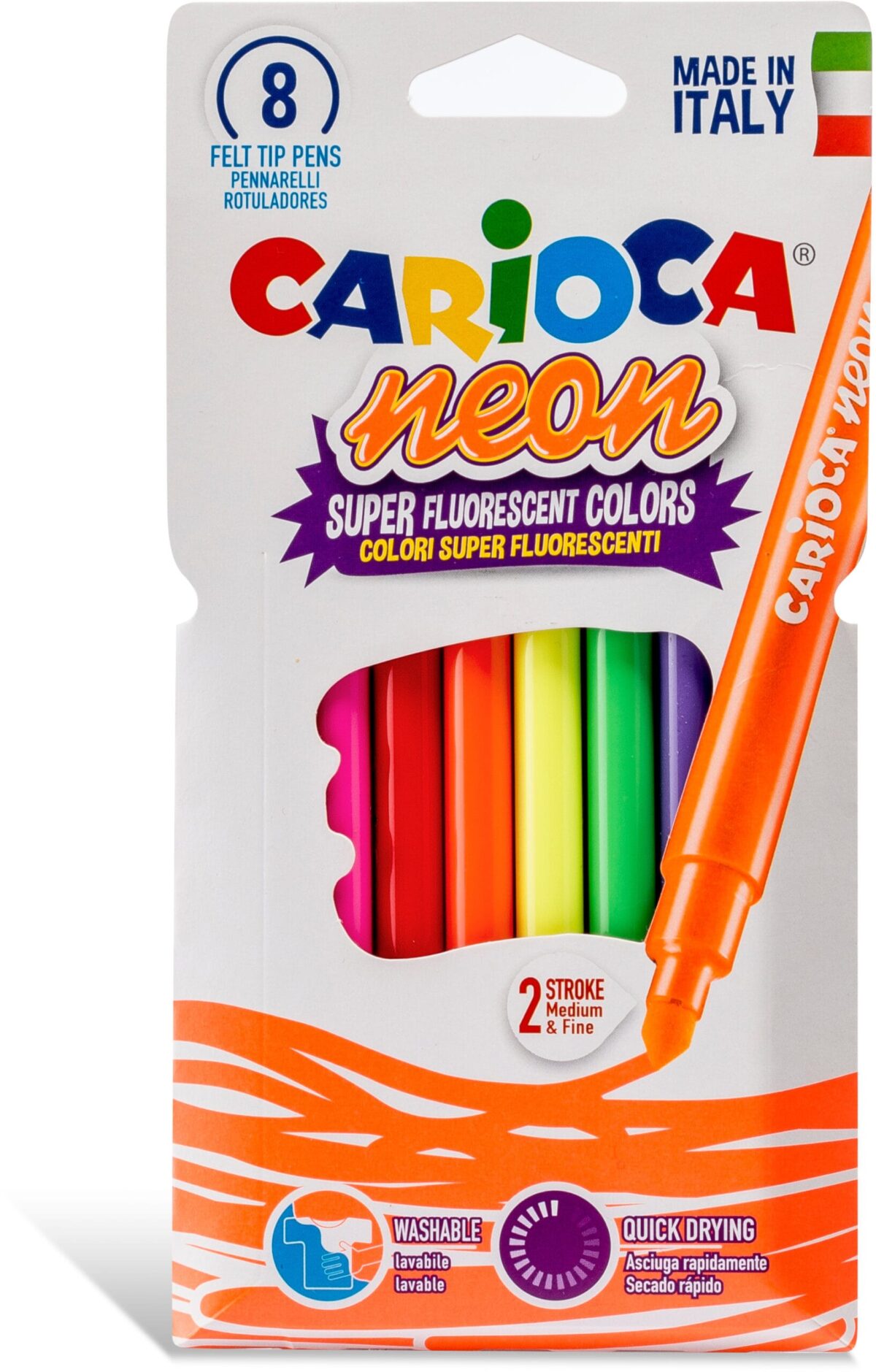 CARIOCA Fasermaler 42785 Neon E-8 – Hochwertig & günstig bei ShopDeca