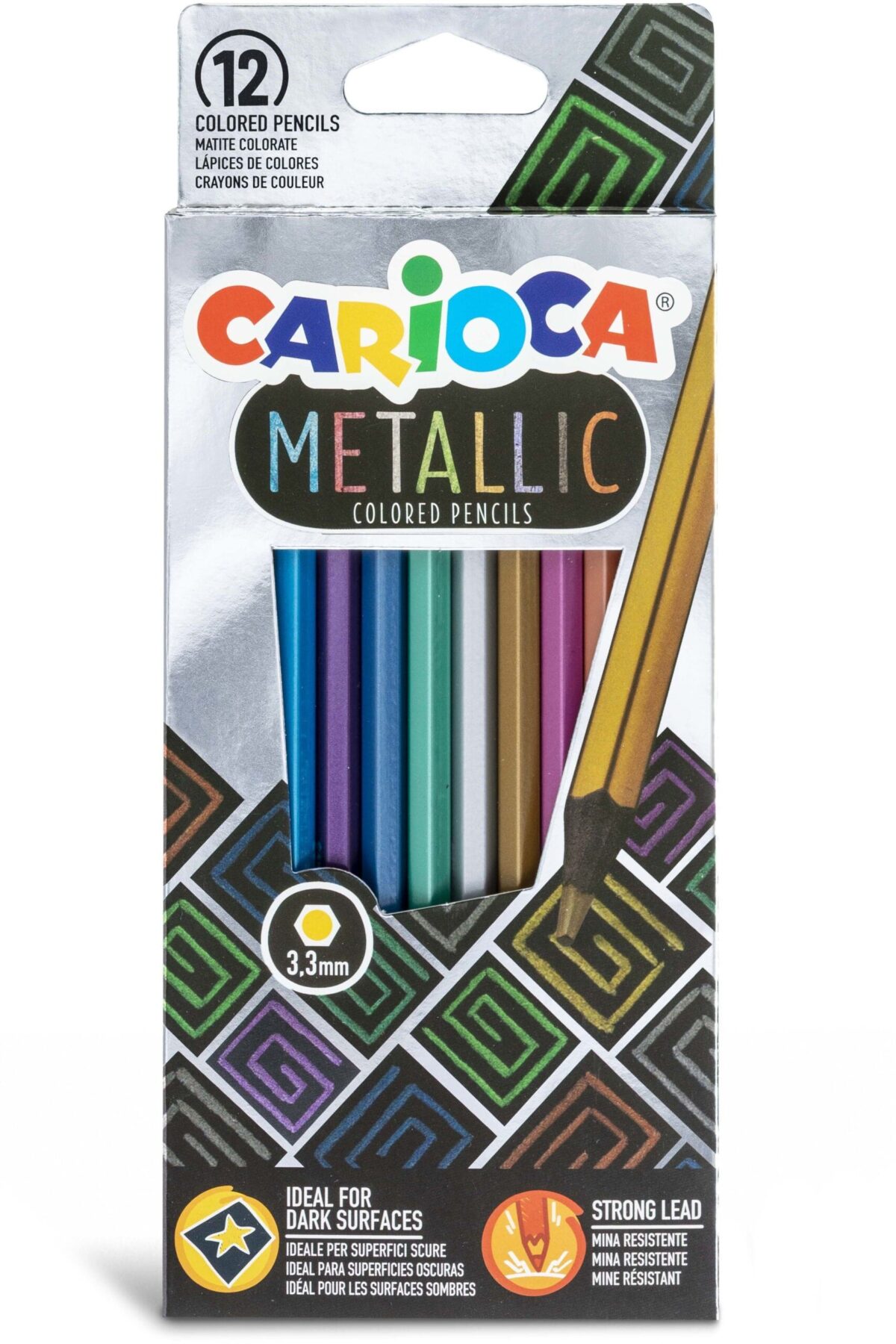 CARIOCA Farbstifte Metallic 43164 Metallic E-12 – Hochwertig & günstig bei ShopDeca