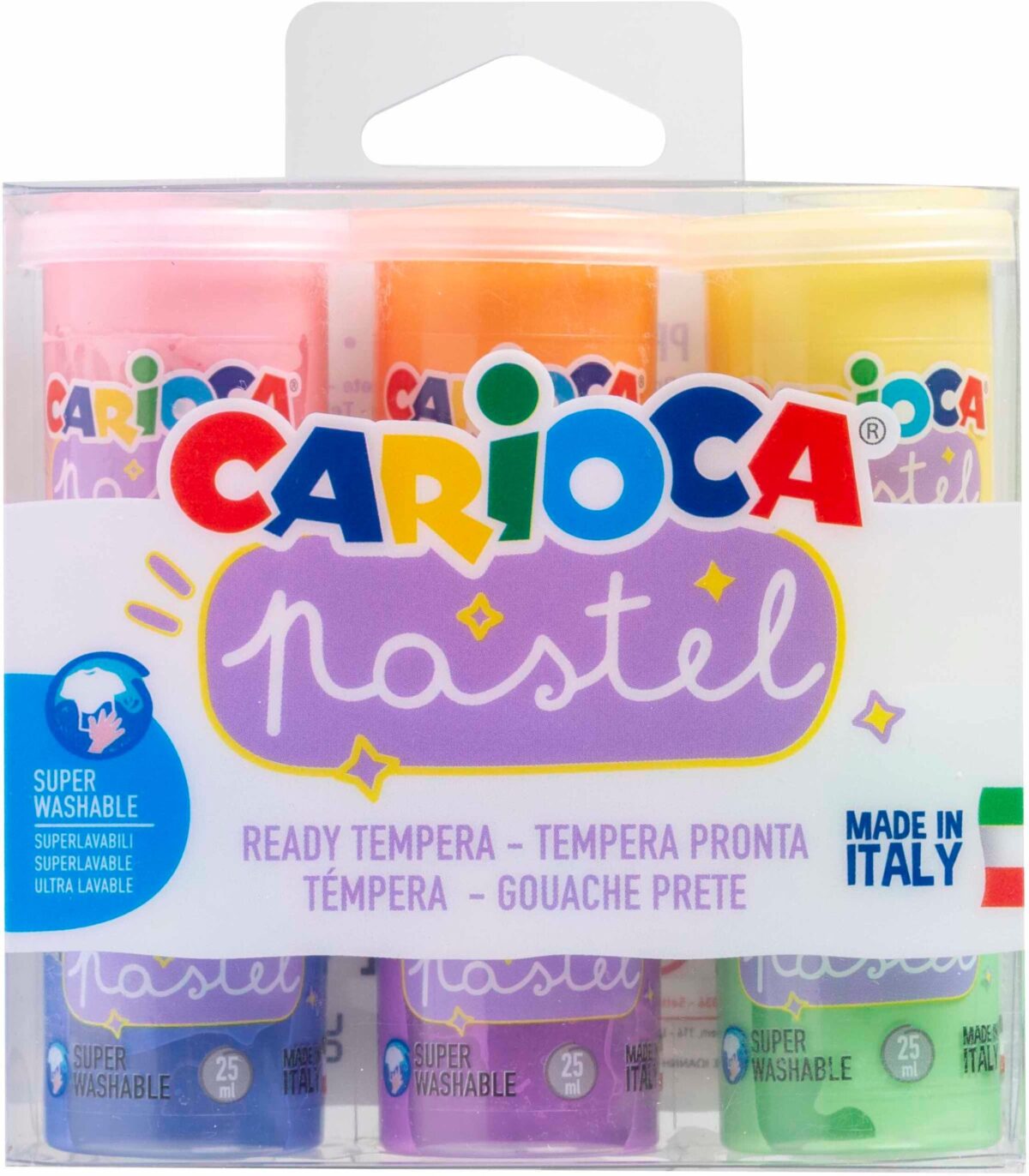 CARIOCA Tempera Pastell 6x25ml 43185 – Hochwertig & günstig bei ShopDeca