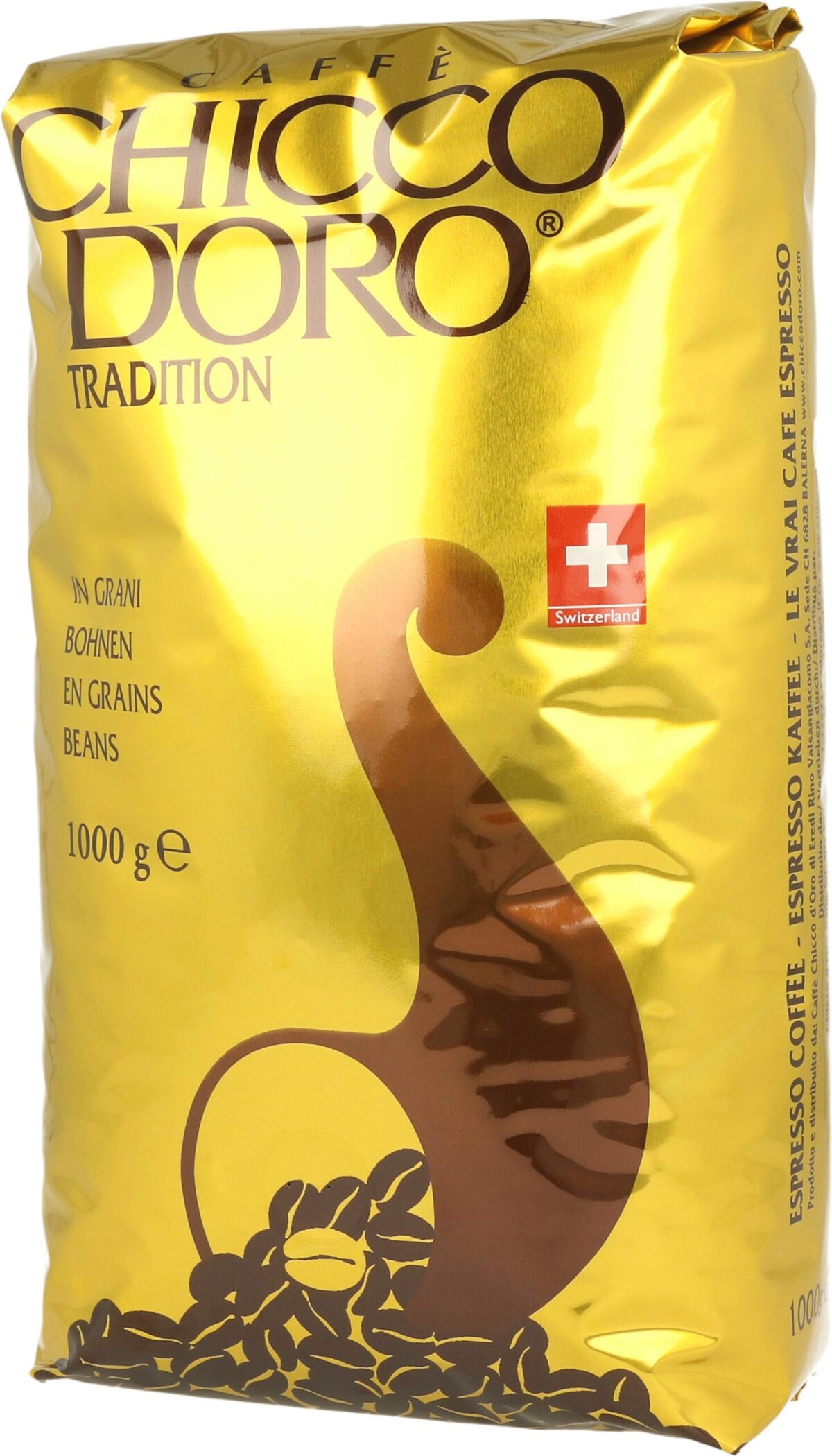 CHICCO D'ORO Kaffeebohnen 1kg 111000 Tradition – Hochwertig & günstig bei ShopDeca