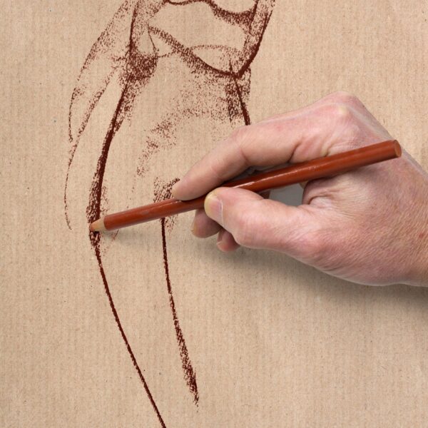 CLAIREFONTAINE Block geleimt A5 96544C Braun 100 Blatt