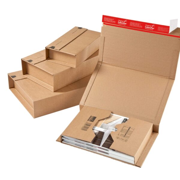 COLOMPAC Univ.Versandverpackung 2053507 330x270x80mm braun 20 Stück