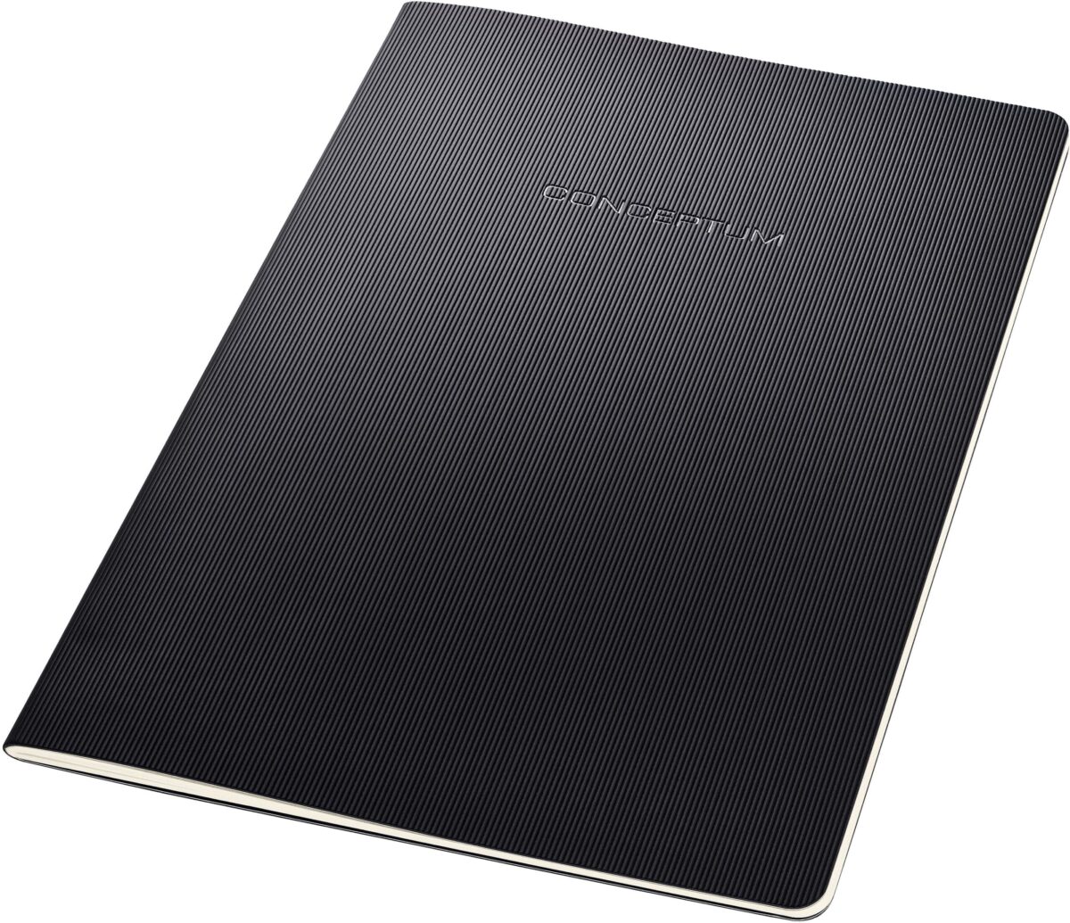 CONCEPTUM Notizheft Softc. A4 CO860 Softw-Oberfläche,black,kar, – Hochwertig & günstig bei ShopDeca