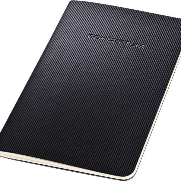 CONCEPTUM Notizheft Softc. A6 CO864 Softw-Oberfläche,black,kar,