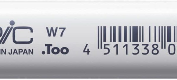 COPIC Marker Classic 2007510 W-7 - Warm Grey No.7