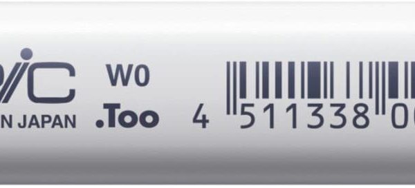 COPIC Marker Classic 20075108 W-0 - Warm Grey No.0
