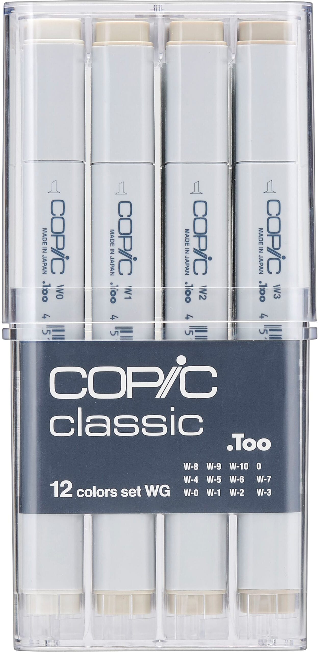 COPIC-20075154-4511338063354 COPIC Marker Classic 20075154 Grau-Set WG, 12 Stück – Hochwertig & günstig bei ShopDeca