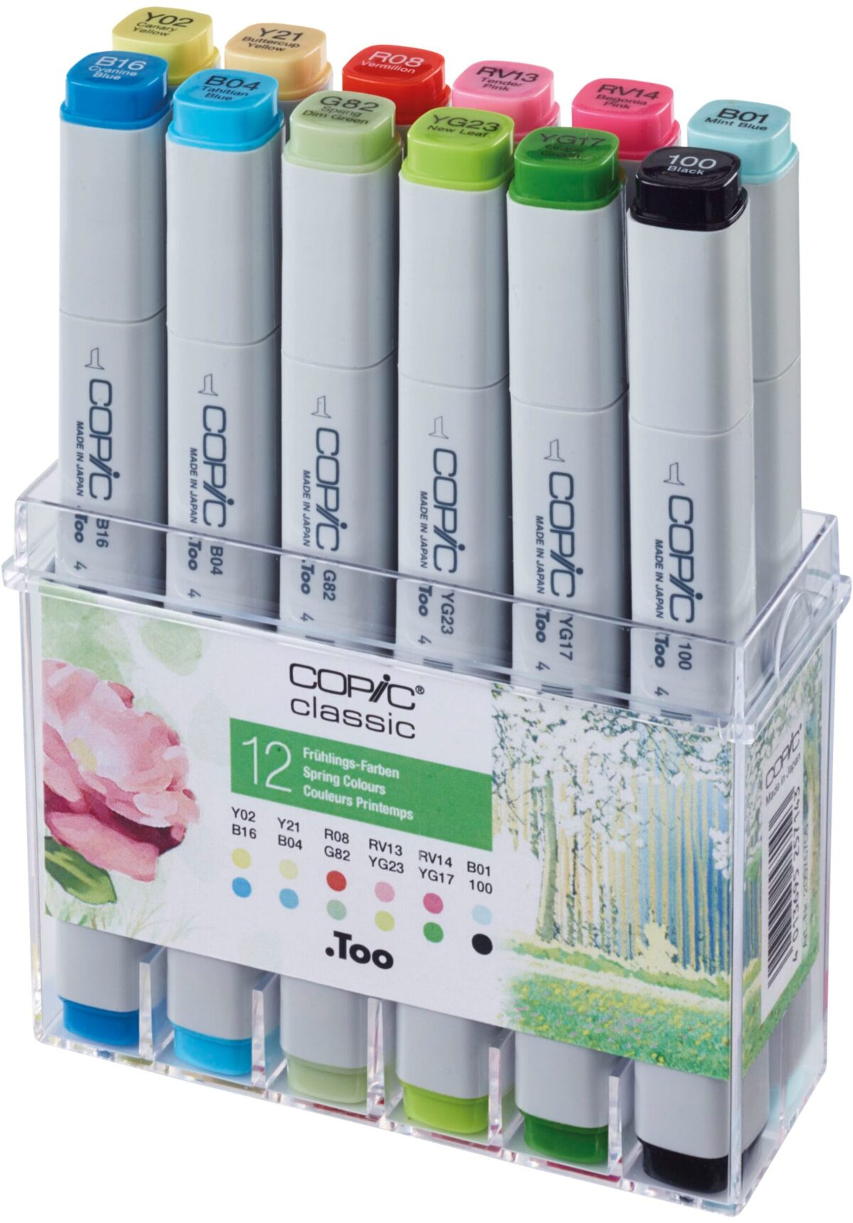 COPIC Marker Classic 20075706 Frühlings-Farben, 12 Stück – Hochwertig & günstig bei ShopDeca
