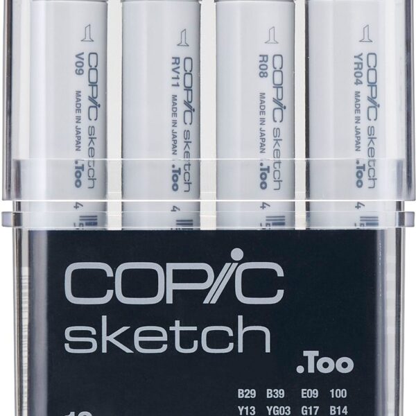 COPIC Marker Sketch 2107502 Set, 12 Stück