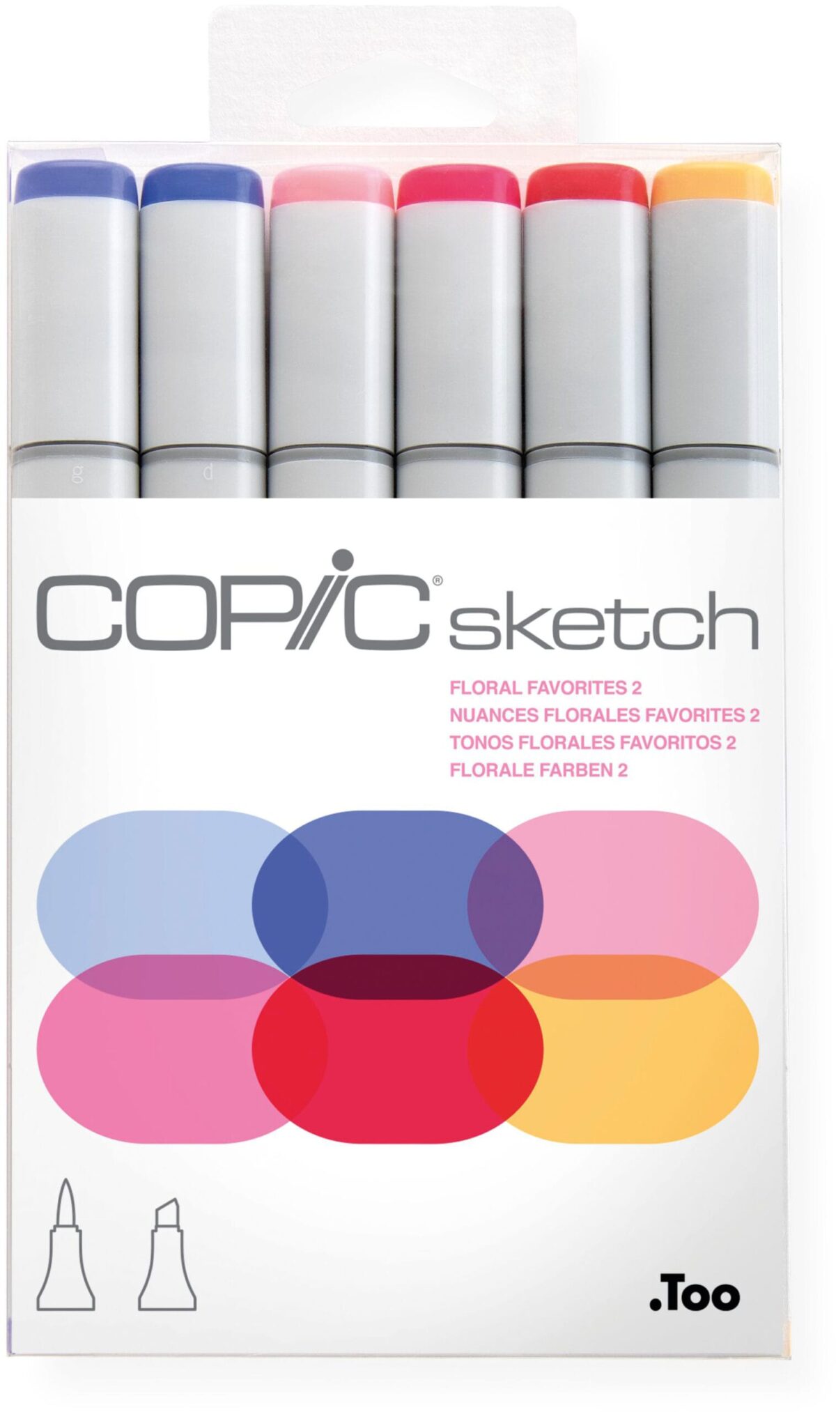 COPIC Marker Sketch 21075669 Set Floral Favorite 2,6 Stück – Hochwertig & günstig bei ShopDeca